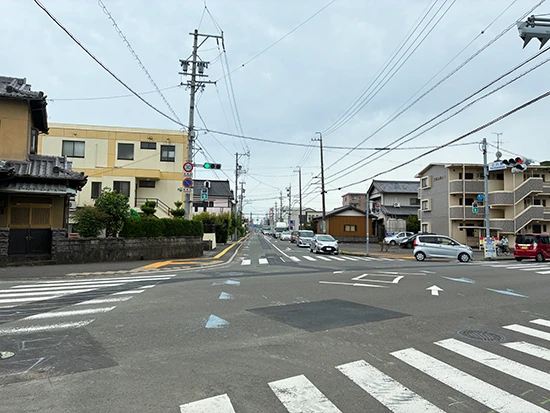 臨時駐車場への行き方