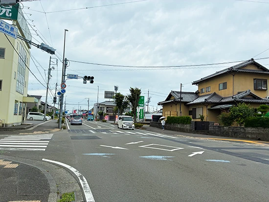 臨時駐車場への行き方