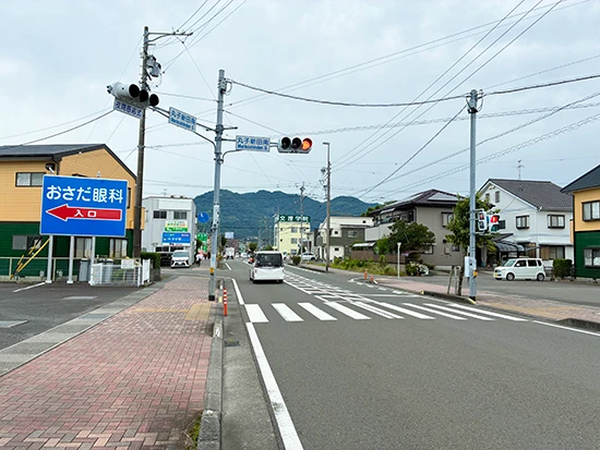 臨時駐車場への行き方