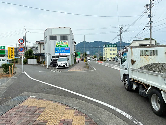 臨時駐車場への行き方
